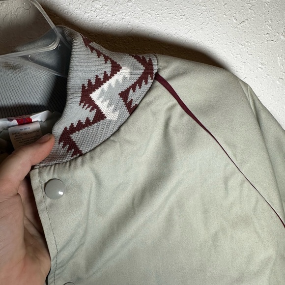 Vintage Aztec collared bomber jacket - Picture 4 of 7